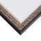Craig Frames Furio Distressed Silver and Black Picture Frame